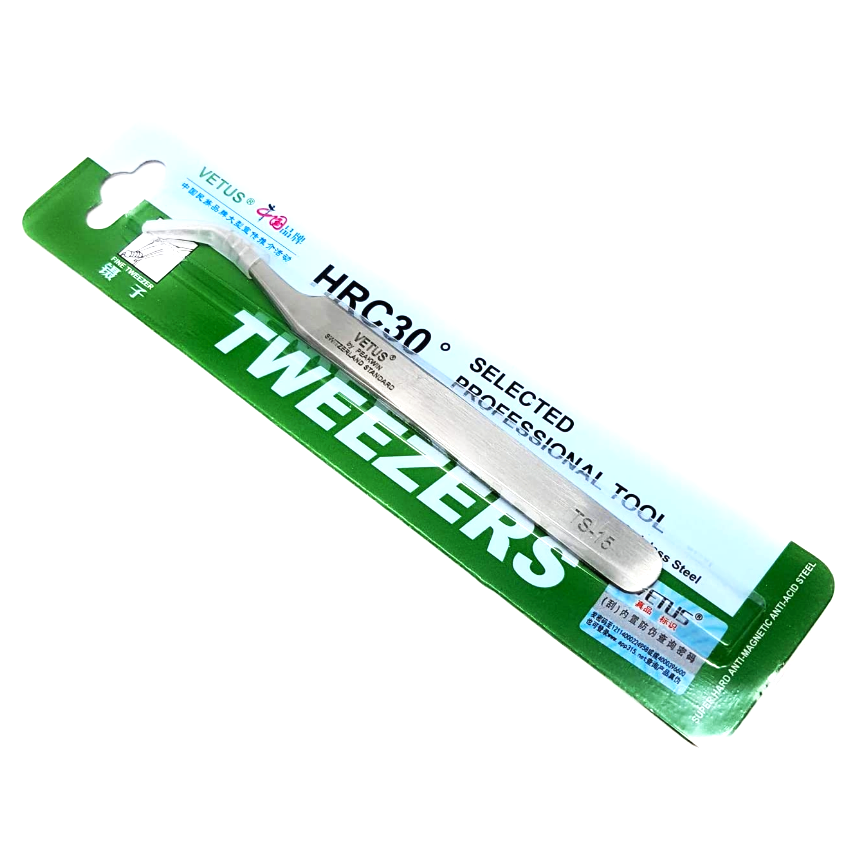 Vetus Tweezers HRC 30 TS-15